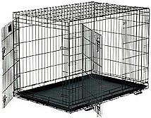 life stages double door dog crate